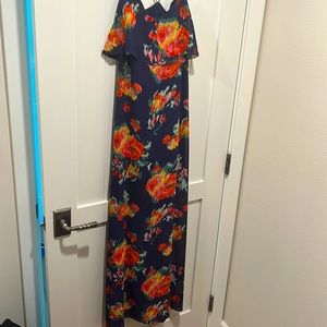 Joie floral navy maxi